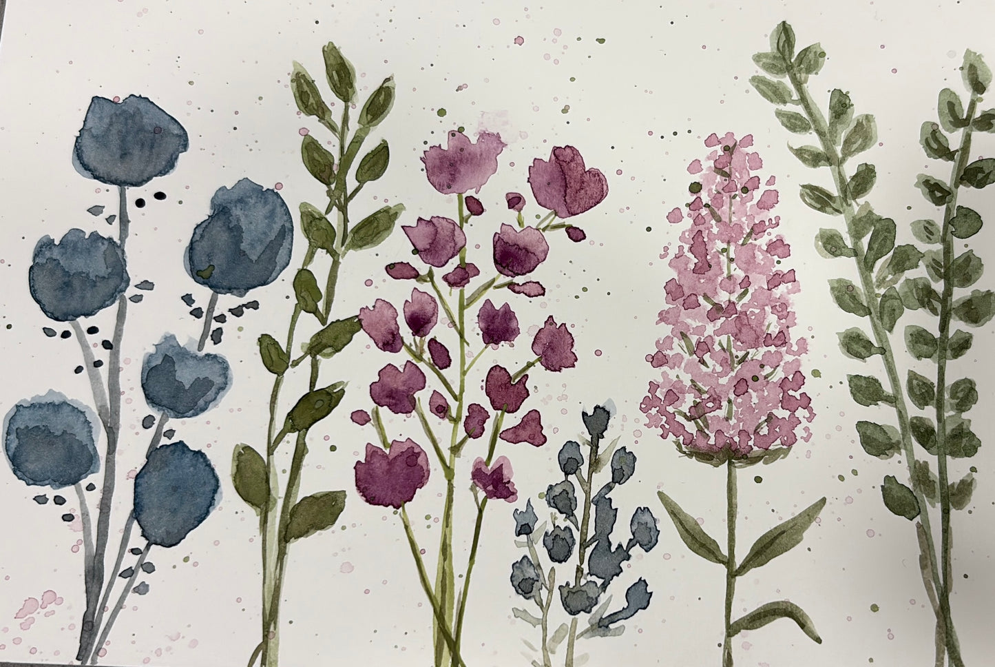 TALLER de ACUARELA FLORAL SÁBADO 15 NOVIEMBRE