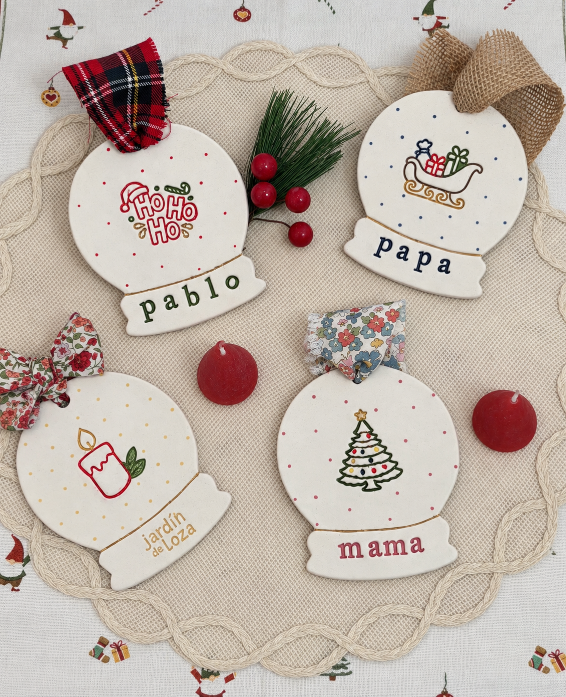BOLAS DE NIEVE personalizadas