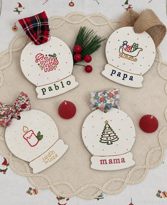 BOLAS DE NIEVE personalizadas