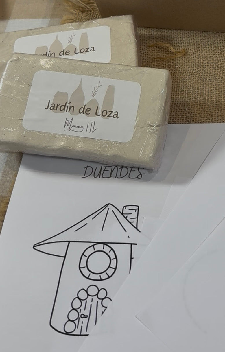 KIT ARCILLA SECADO AL AIRE