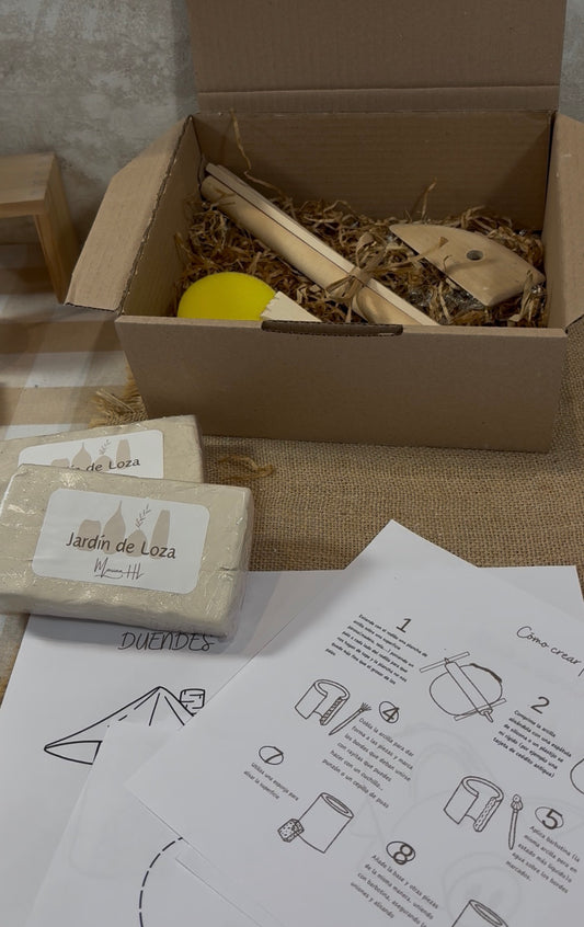 KIT ARCILLA SECADO AL AIRE