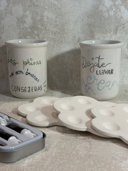 TALLER SÁBADO 14 DE NOVIEMBRE CERÁMICA O PINTAR CERÁMICA