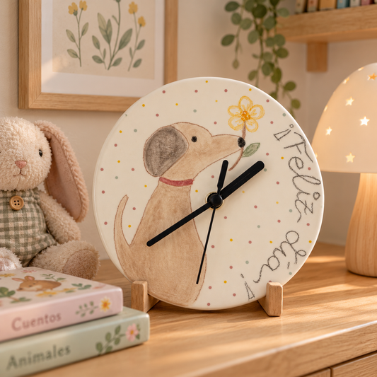 RELOJ DE CERÁMICA PERSONALIZABLE